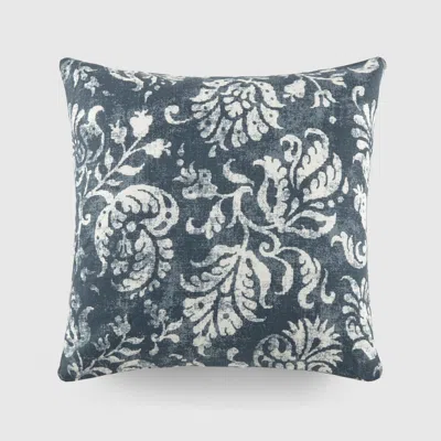 Ienjoy Home Elegant Patterns Cotton Decor Throw Pillow In Distressed Floral