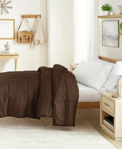 Ienjoy Home Essential 4-pc. Dorm Bundle, Twin Xl In Brown