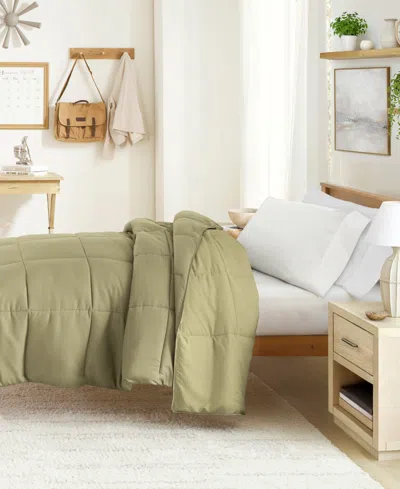 Ienjoy Home Essential 4-pc. Dorm Bundle, Twin Xl In Green