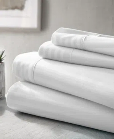 IENJOY HOME EXPRESSED IN EMBOSSED STRIPED 3-PC. SHEET SET, TWIN