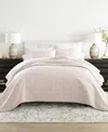 Ienjoy Home Geometric Maze Reversible 3-pc. Quilt Set, King/california King