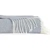 Ienjoy Home Herringbone Throw Blanket In Gray