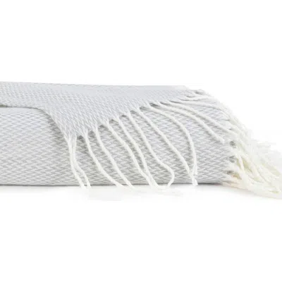 Ienjoy Home Herringbone Throw Blanket In Gray