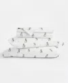 Ienjoy Home Holiday Pattern 4-pc. Sheet Set, King In White