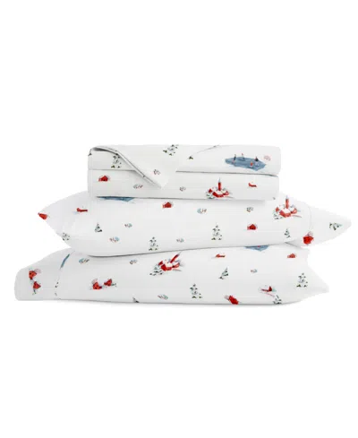 Ienjoy Home Holiday Pattern 4-pc. Sheet Set, Full In Multi