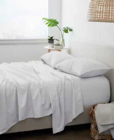 Ienjoy Home Ultra Soft Flannel 4-pc. Sheet Set, Queen In White