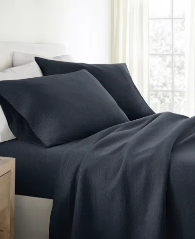 Ienjoy Home Jersey Cotton 3-pc. Sheet Set, Twin Xl In Blue