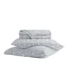 Ienjoy Home Long Staple 300-thread Count Cotton Pattern 4-pc. Sheet Set, Full In Gray