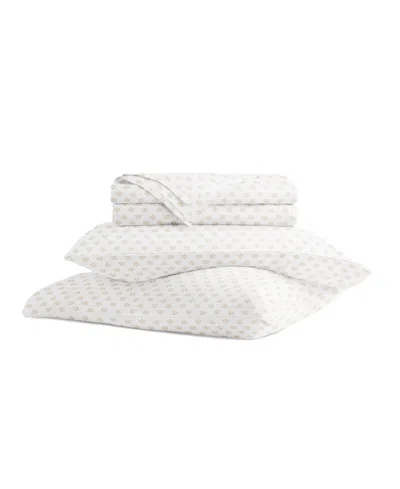 Ienjoy Home Long Staple 300-thread Count Cotton Pattern 3-pc. Sheet Set, Twin In White