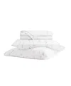 Ienjoy Home Long Staple 300-thread Count Cotton Pattern 4-pc. Sheet Set, Full In White