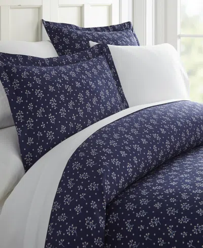 Ienjoy Home Lucid Dreams Patterned Duvet Cover Set By The Home Collection, Queen/full In Blue
