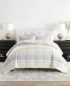 Ienjoy Home Mayan Stamp Comforter Sets In Gray
