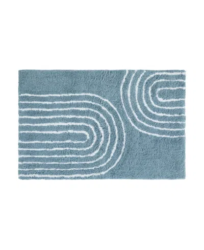 Ienjoy Home Modern Cotton Bath Mat, 24" X 17"