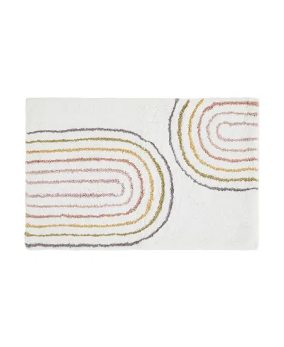 Ienjoy Home Modern Cotton Bath Mat, 34" X 21"