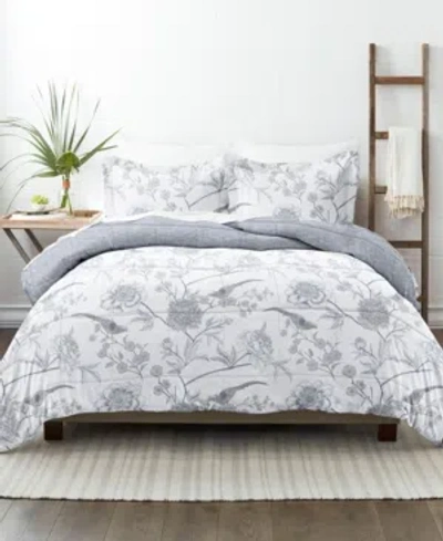 IENJOY HOME MOLLY BOTANICALS REVERSIBLE 3-PC. COMFORTER SET, KING/CALIFORNIA KING