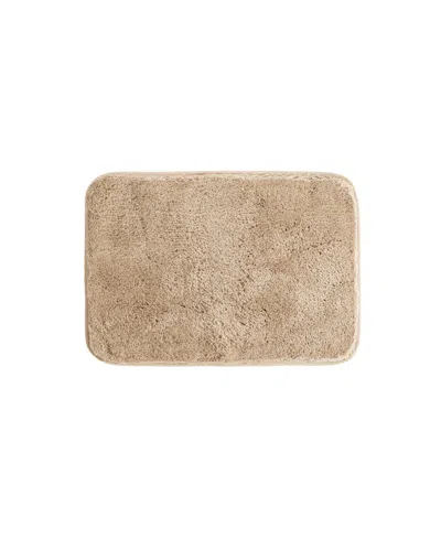 Ienjoy Home Plush Absorbent Bath Mat, 24" X 17" In Pink