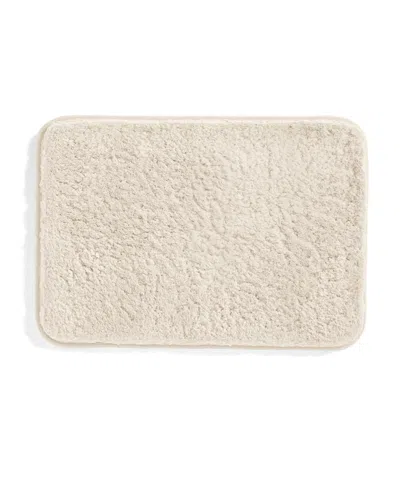 Ienjoy Home Plush Absorbent Bath Mat, 24" X 17" In Brown