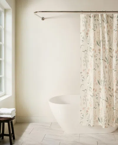 Ienjoy Home Printed Floral Shower Curtains, 72" X 72"