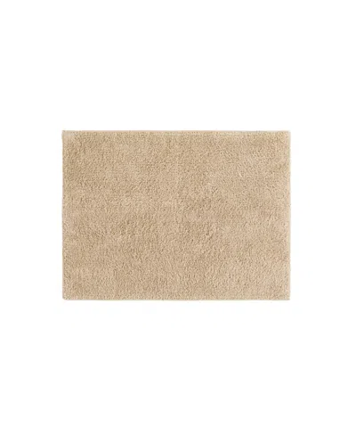 Ienjoy Home Reversible Cotton Bath Mat, 24" X 17" In Brown