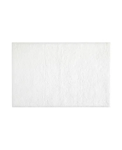 Ienjoy Home Reversible Cotton Bath Mat, 34" X 21" In White