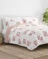 Ienjoy Home Scrolled Patchwork Reversible 2-pc. Quilt Set, Twin/twin Xl In Blush