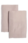 Ienjoy Home Set Of 2 300 Thread Count Sateen Pillowcases In Mauve