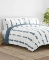Ienjoy Home All Season Shibori Reversible Quilt Set Collection In Navy