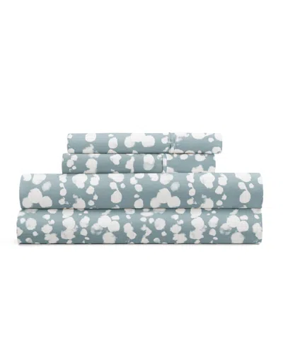 Ienjoy Home Soft Lines 4-p.c. Sheet Set, Full In Blue