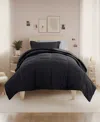 Ienjoy Home Solid Reversible Dorm 8-piece Comforter Set, Twin Xl