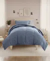 Ienjoy Home Solid Reversible Dorm 8-piece Comforter Set, Twin Xl