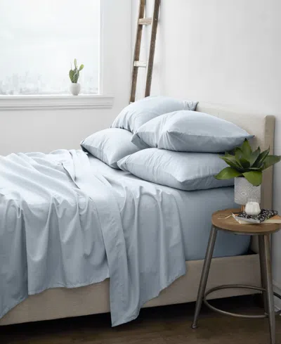 Ienjoy Home Solids In Style 6-pc. Sheet Set, King In Light Blue