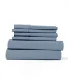 Ienjoy Home Solids In Style 6-pc. Sheet Set, King In Stone