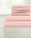 Ienjoy Home Solids In Style 6-pc. Sheet Set, Queen In Blush