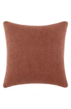 Ienjoy Home Stone Washed Cotton Throw Pillow In Brown