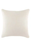 Ienjoy Home Stone Washed Cotton Throw Pillow In White