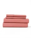 Ienjoy Home Style Simplified 3-pc. Sheet Set, Twin In Clay