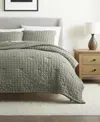 Ienjoy Home Textured Seersucker Box 3-pc. Comforter Set, King/ California King In Green