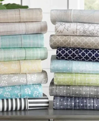 Ienjoy Home The Timeless Classics Premium Ultra Soft Pattern Sheet Sets In Grey Soft Polka Dots
