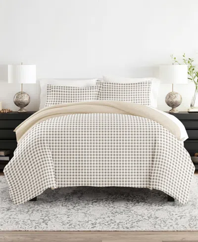 Ienjoy Home Timeless Pattern Reversible 3-pc. Duvet Cover Set, Full/queen