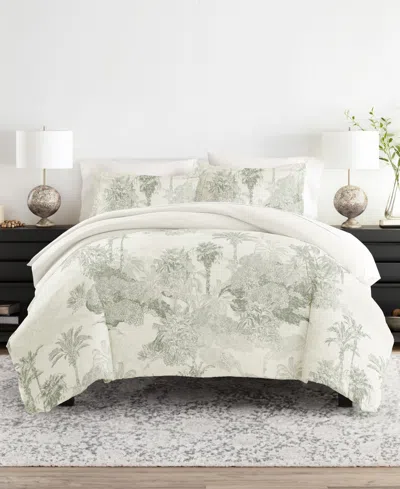 Ienjoy Home Timeless Pattern Reversible 3-pc. Duvet Cover Set, King/california King