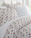 Ienjoy Home Tranquil Sleep Patterned Duvet Cover Set, Full/queen In Pink Blossoms