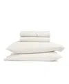 Ienjoy Home Ultra Soft 160-thread Count Cotton 4-p.c. Sheets Set, Queen In White