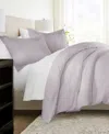 Ienjoy Home Ultra Soft Brushed Cotton 3-pc. Duvet Cover Set, Twin/twin Xl