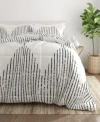 Ienjoy Home Home Collection Premium Ultra Soft Diamond Stripe Comforter Sets Bedding In Gray
