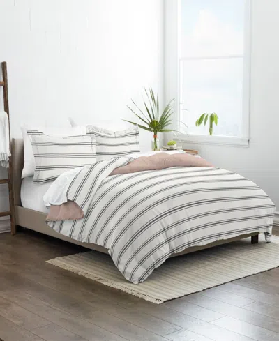 Ienjoy Home Utra Soft Reversible 2-pc. Duvet Cover Set, Twin In Rose