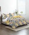 Ienjoy Home Utra Soft Reversible 2-pc. Duvet Cover Set, Twin In Yellow