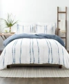 Ienjoy Home Utra Soft Reversible 3-pc. Duvet Cover Set, Full/queen In Navy