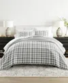 Ienjoy Home Watercolor Plaid Reversible 2-pc. Quilt Set, Twin/twin Xl