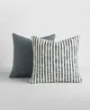 Ienjoy Home Yarn-dyed Patterns 2-pack Decor Pillows, 20" X 20" In Multi