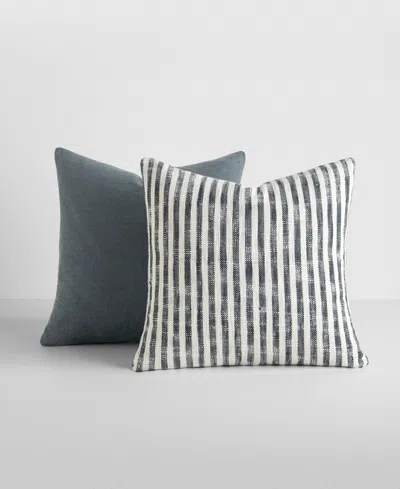 Ienjoy Home Yarn-dyed Patterns 2-pack Decor Pillows, 20" X 20" In Multi